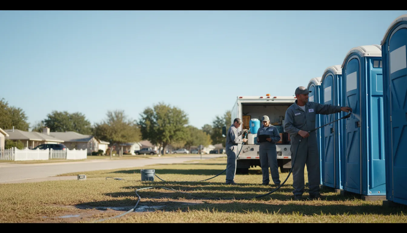 Long-Term Portable Toilet Rental in Scott, MS near me